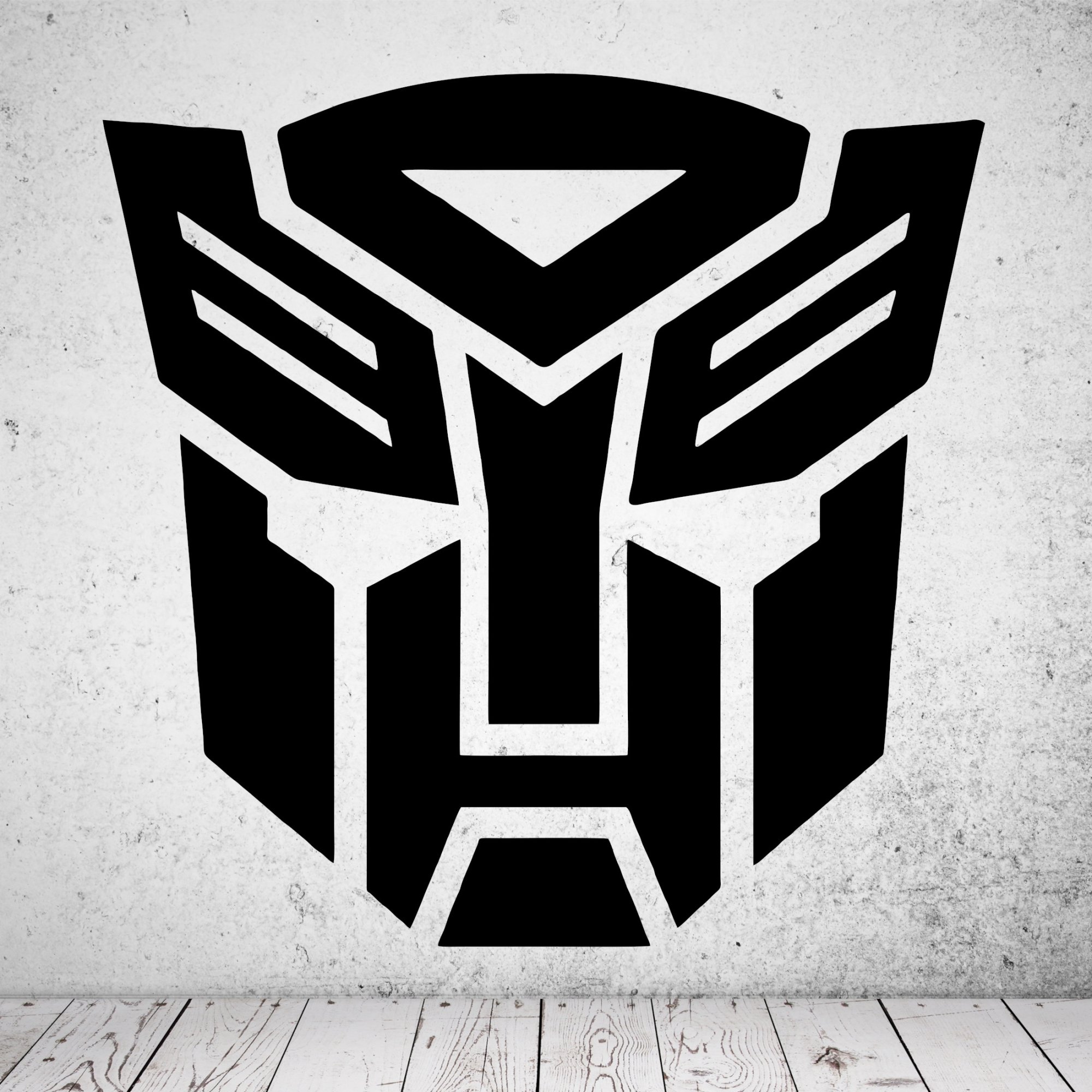 46161 Transformers Maske Wandaufkleber